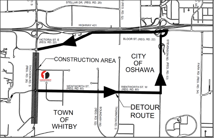 Cosmaroma Whitby Construction Notice.png